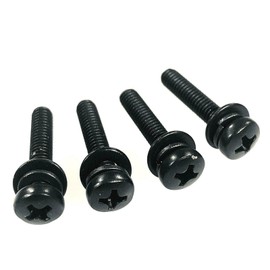 FocalTop Replacement TV Base Stand Pedestal Leg Screws for Sharp LC-55P6000U, LC-55P62U, LC-55P7000U, LC-43LB481U
