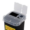 TEONEI Razor Blades Dispenser Case,Small Portable Sharps Container,Razor Blades Disposal
