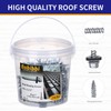 Metal Roofing Screws 10 x 2-1/2 inch, Hex Head Sheet