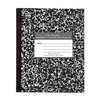 ROARING SPRING Flexible Cover Composition Notebook, Black Marble, Wide Ruled
