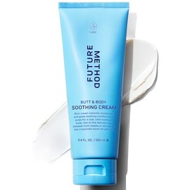 FUTURE METHOD- Crema calmante corporal (3,4 fl oz) Crema y loción calmante sin sulfatos con propiedades calmantes de Shea Moisture