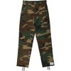 Mens Woodland Camo Cargo Military BDU Pants with Pin (W