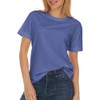 Brix Womens Crewneck Tee Shirts - Loose FIt 100% Cotton