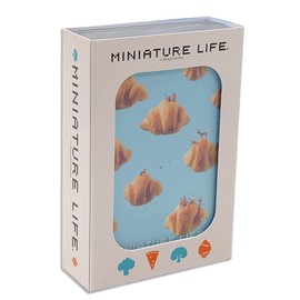 Hagoromo MINIATURE LIFE Playing Cards No. 82115, White