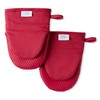 TOWN & COUNTRY BASICS Basketweave Soft Silicone Mini Oven Mitt