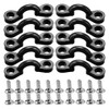 Laroal Kayak Deck Loops Kit Nylon Cargo Strap With Screws