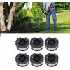 For Weed Eater String Trimmer Spool +Cap For Black &