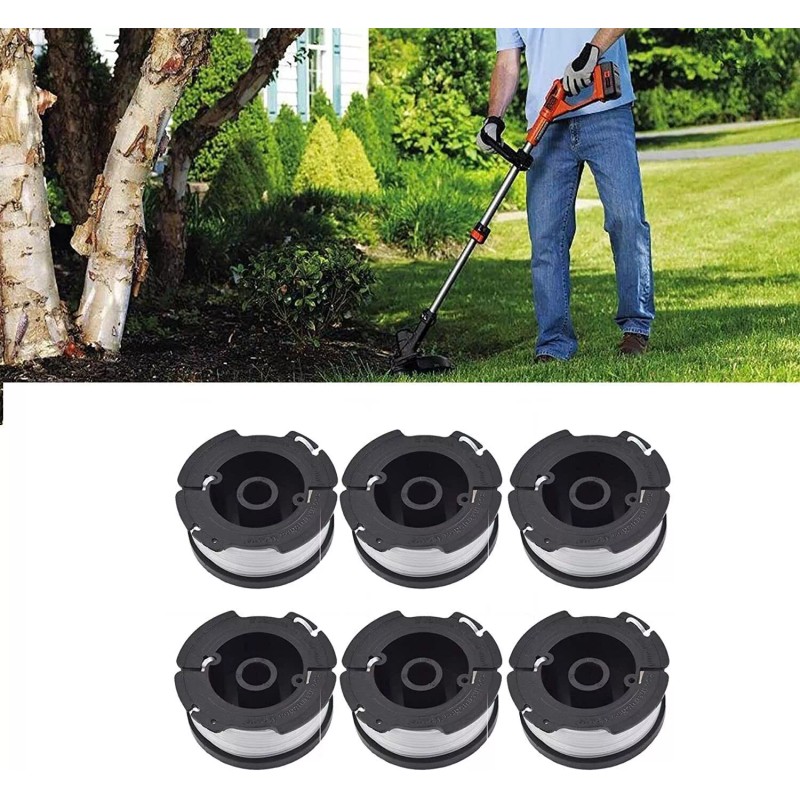 For Weed Eater String Trimmer Spool +Cap For Black &