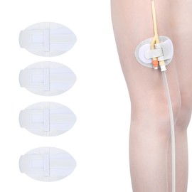 BeHerk Foley Catheter Stabilization Device, Self Adhesive Catheter Tube Urinary Leg Bag Holder Sticker, Catheter Supplies for PEG/G/Feeding Tube Holder Accessories, Pack of 25
