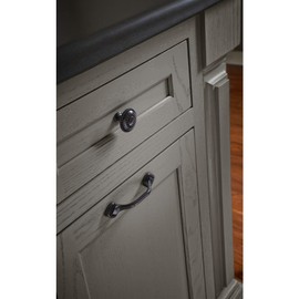 1-3/8-Inch Double Beaded Kitchen Cabinet Hardware Knob, Packaging May Vary