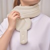 lattefine Multi-functional 2-in-1 Travel Blanket with Neck Pillow Cover, Soft