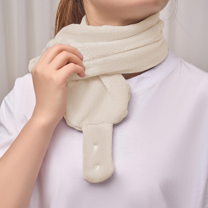 lattefine Multi-functional 2-in-1 Travel Blanket with Neck Pillow Cover, Soft