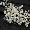Wedding Bridal Hair Clips Pearl Jewelry Bridal Elegant Headpiece Flower
