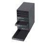 10-Drawer Jewelry Storage Organizer in Black finish