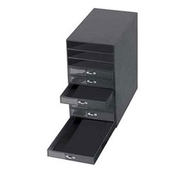 10-Drawer Jewelry Storage Organizer in Black finish
