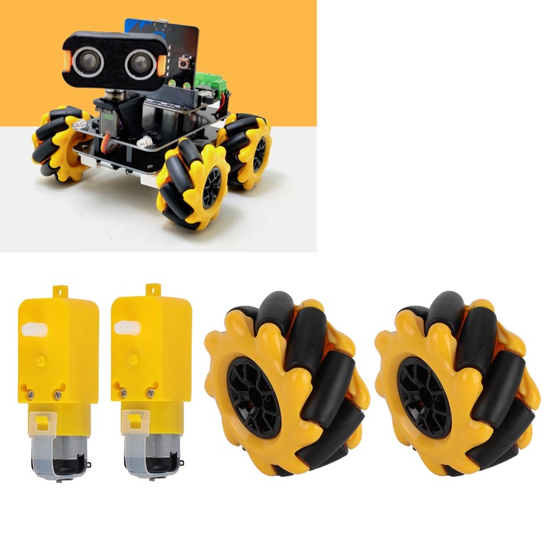 Mecanum Wheel for TT Geared Motor Smart Robot Car Parts