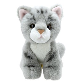 Wilberry - Minis - Grey Cat Soft Toy - WB005005