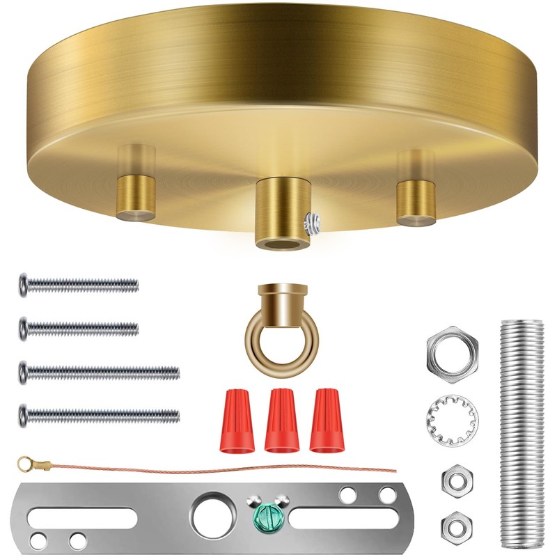MAYOMAJO Upgraded 5-1/8 Inches Light Canopy Kit with Heavy Duty