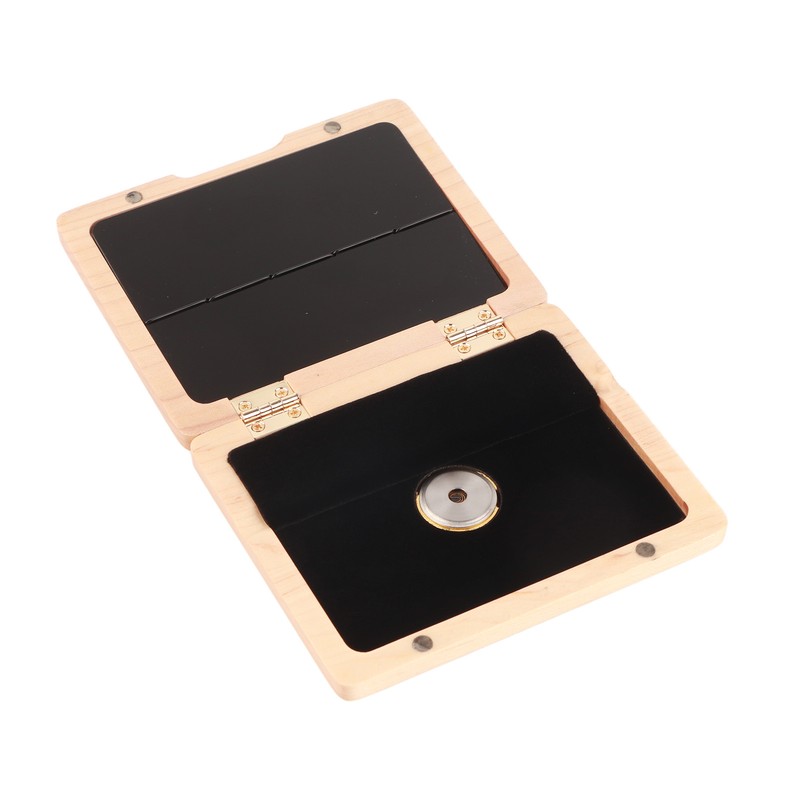 Saxophone Clarinet Reed Case Solid Wood 5-Reeds Holding Storing Box