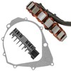 Caltric Stator & Regulator Rectifier W/Gasket Compatible With Yamaha Raptor
