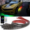 KEEPDSGN For Chevy Camaro 6PCS RGB Car Underglow LED Kit