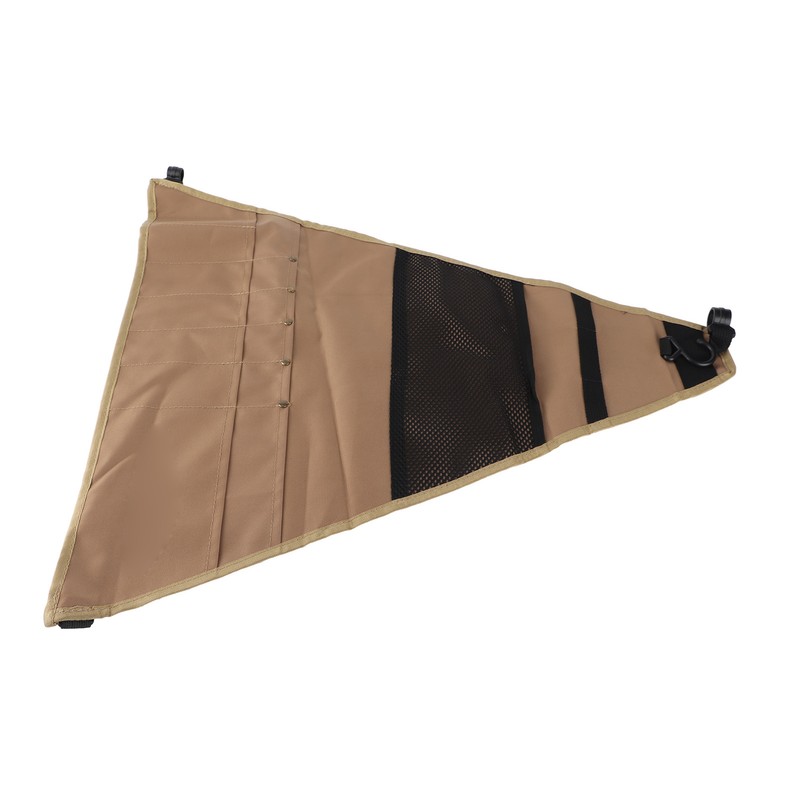 Camping Storage Bag Portable Triangle Oxford Cloth Tableware Hanging Organizer