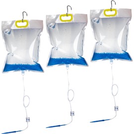 3.5L Self Watering Planter Bags with Adjustable Flow Regulators & Hooks,Automatic Drip Irrigation Kits, Indoor Plant Watering System, Vacation Plant Watering System for Potted Plants,3Pcs