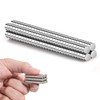 rhinocats 60 pcs Small Magnets, Round Mini Magnet Multi-Use for