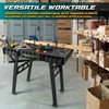 Foldable Work Bench,Easy Step Protable Work Table,34" W x 25"