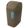 Yawata Kasei WB12-302 Way-be Way-be Dust Box with Swing Lid, 2L, Brown