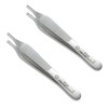 Osung 4.7" Adson Tissue Forceps 1 * 2 Teeth Tissue