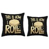 Lefse Norwegian Bread Recipe Maker Flatbread Rolling Throw Pillow