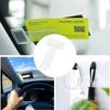 Lunpog Lunpog 4 Stck Ticket Halterung Auto, Transparente Auto Halter