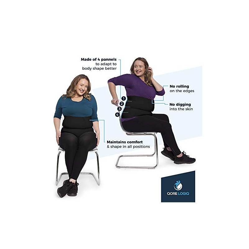 QORE LOGIQ Plus Size Abdominal Binder Post Surgery for larger