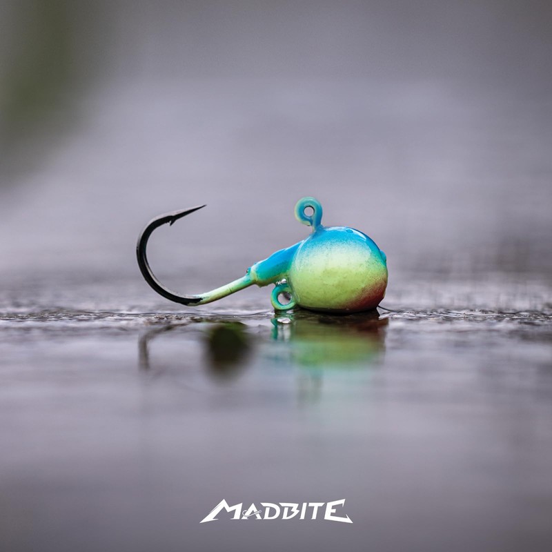 MadBite Dead Drop Jig Heads with dual attachment points 5/16oz