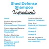 Shed Defender Shed Defense Shampoo for Dogs, Cats to Reduce