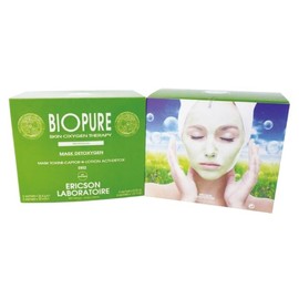 Ericsson Laboratois Biopur BP Mask Box (Set of 6) Anti-Drying Phytovityl Active Enzyme Inhibitor Esthetic Brand, Commercial Size, Wife of the President of France