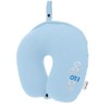 Yogibo Neck Pillow Logo Yogibo Neck Pillow Logo Pale Blue