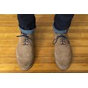 Benchmark Basics Navy Blue 30" Round Waxed Cotton Shoelaces |