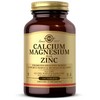 Solgar® Calcium Magnesium Plus Zinc Tablets - Pack of 100 - Healthy Bones, Teeth & Muscles - Supports Health of Nervous System - Vegan