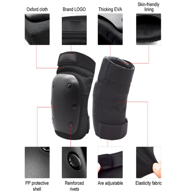 Adults Skiing Roller Skating Knee Pads Anti Fall Sports Protective