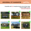 Universal Adjustable Trampoline Basketball Hoop Set, with 3 Mini Balls