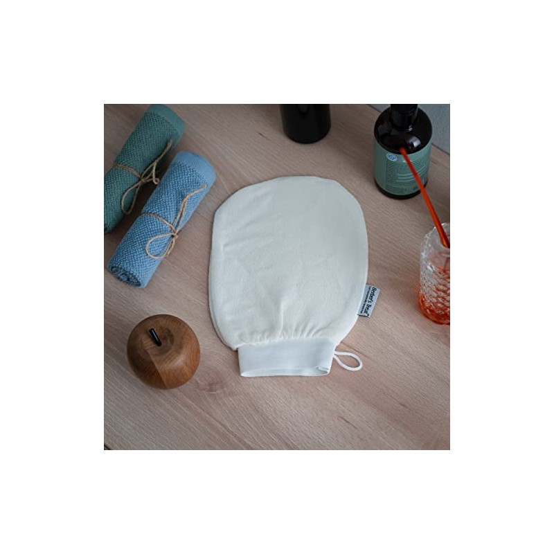 Kessa Scrubbing Glove - Exfoliate and Remove Dead Skin Cells