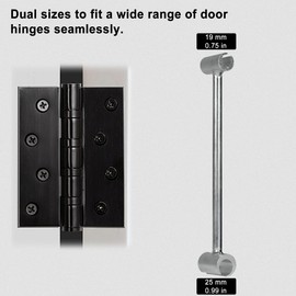 Gliburitaxion Hinge Gap Adjusting Wrench, Door Hinge Adjustment Tool, Hinge Gap Adjustment,Adjustable Tool for Door Hinges for Residential & Commercial Use(19mm-25mm)