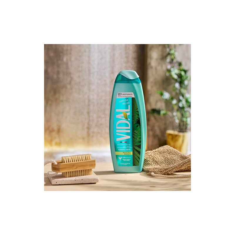 Vidal - White Musk Bath Foam, Invigorating Formula, White Musk