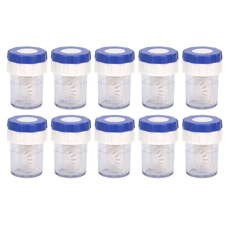 10pcs Manual Contact Lens Cleaner Professional Portable Contact Lens Washer