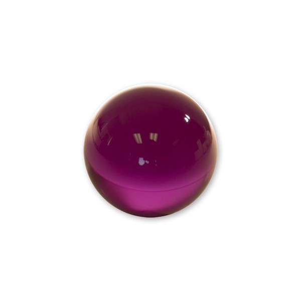 Contact Juggling Ball (Acrylic, PURPLE, 76mm) - Trick by Dr. Bob's Magic Shop - Bob Doggett