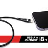 Cummins Lightning® to USB Cable MFi-Certified Compatible with Most Apple®