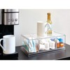 iDesign Crisp BPA-Free Plastic Stackable Tea Bag Organizer for Kitchen