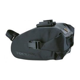 Topeak Wedge Dr Bag with Fixer (Black, 9.1x4.3x5.1-Inch, Large)